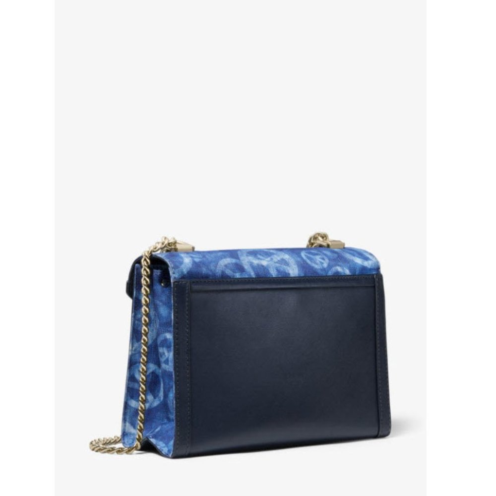 Michael Kors Whitney Large Peace Tie-dye shoulder bag crossbody - Picture 10 of 11